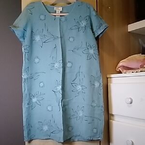 Freeport Studio Linen Dress Sz PL